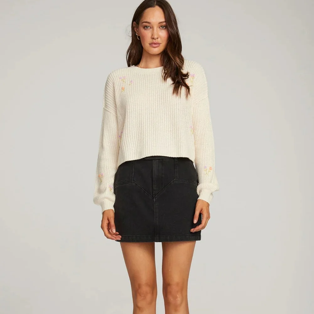 Saltwater Luxe Charmed Sweater Natural XS